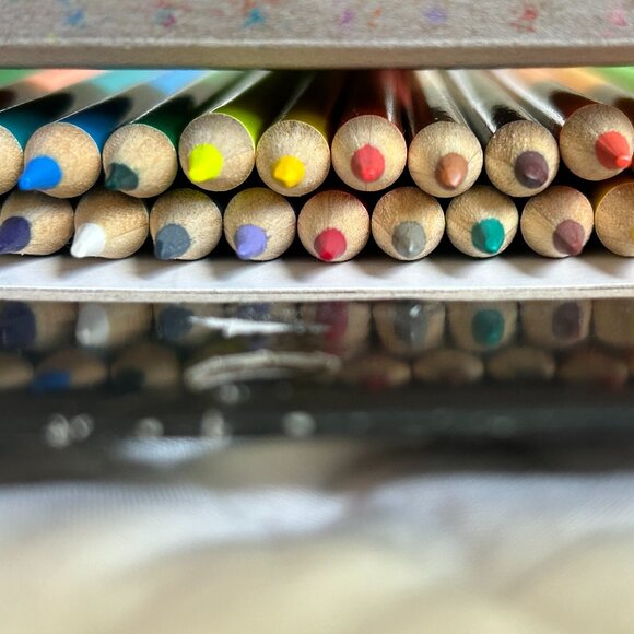 Hobby Lobby The Fine Touch Colored Pencils Art Coloring Drawing 48 Colors - Picture 4 of 5